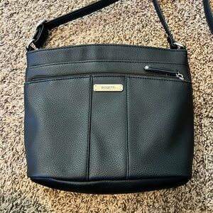 Rosetti black crossbody
